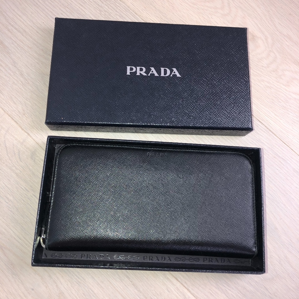 Prada Zip-Around Wallet
